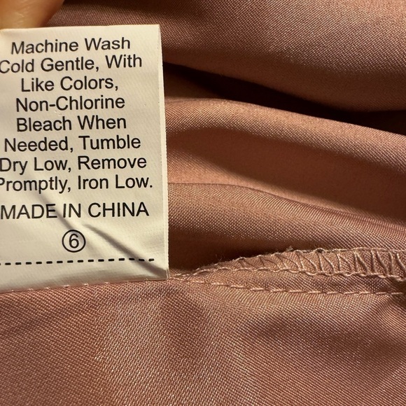 Satin Robe with Belt M - Picture 5 of 5